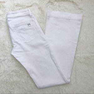 Habitual white stretch flare jeans 27